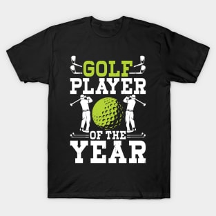 Golf Player Of the Year T Shirt For Women Men T-Shirt T-Shirt